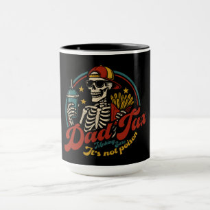 Mug Papa Impôt S'assurer que ce n'est pas du poison Sq