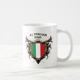 Mug Papa italien du numéro un
