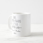 Mug Papa, Je Serai Toujours Ton Fardeau Financier Papa (Devant gauche)