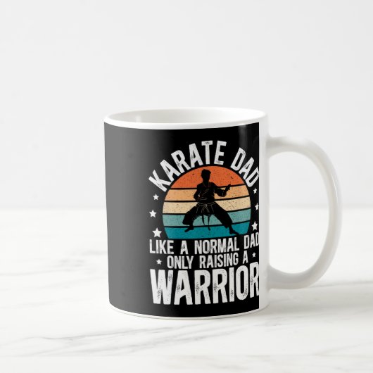 Mug Papa Karaté Élevant Un Guerrier Papa Karaté (Droite)
