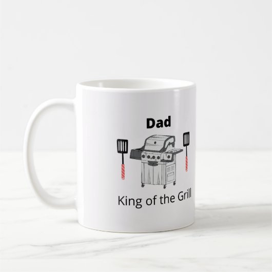Mug Papa King du Grill (Gauche)