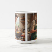 Mug Papa le Chef Anniversaire (Centre)