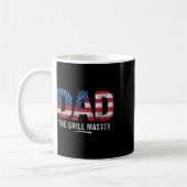 Mug Papa Le Grill Master Drapeau Américain (Gauche)