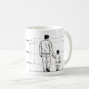 Mug Papa Le Plan Initial Humour de Papa Drôle