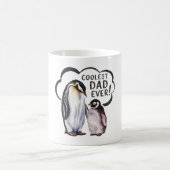 Mug Papa le plus cool jamais (Centre)
