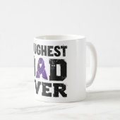 Mug Papa le plus dur jamais conscience du cancer (Devant droit)
