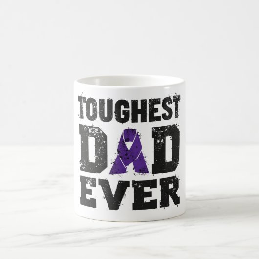 Mug Papa le plus dur jamais conscience du cancer (Centre)