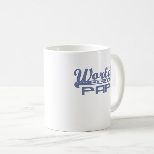 Mug Papa le plus froid du monde (Devant droit)