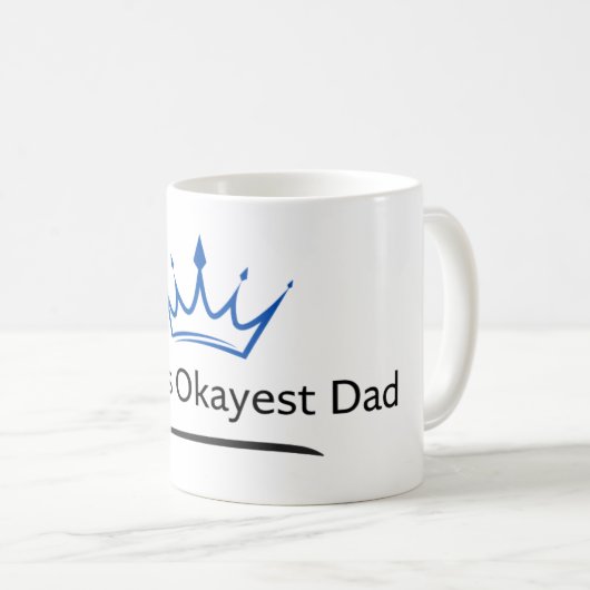 Mug Papa le plus malade du monde (Devant droit)