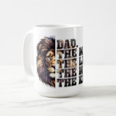 Mug Papa—Le Roi, La Légende, Le Mythe (Devant gauche)