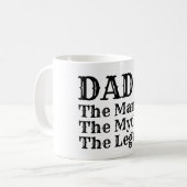 Mug PAPA l'homme le mythe (Devant gauche)