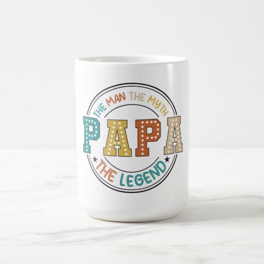 Mug PAPA : L'Homme, Le Mythe, La Légende (Centre)