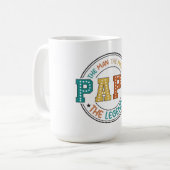 Mug PAPA : L'Homme, Le Mythe, La Légende (Devant gauche)