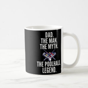Mug Papa L'Homme Le Mythe Le Poolhall Legend Pool Bill