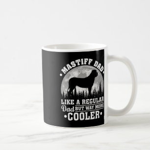 Mug Papa Mastiff comme un papa normal Drôle de chien M