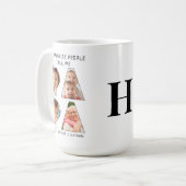 Mug PAPA moderne dit 8 photo Collage (Devant gauche)