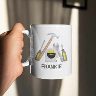 Mug Papa Moderne Outil Simple Homme Répare Tout