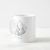 Mug Papa Mouse Cute Holiday Wreath (Devant gauche)