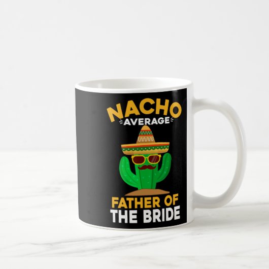 Mug Papa Moyen Nacho De La Mariée Mexicain Cinco De (Droite)