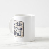 Mug Papa Moyennement Génial (Devant gauche)