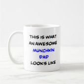 Mug papa munchkin, génial (Gauche)