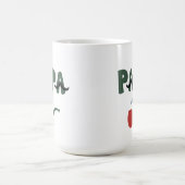Mug Papa mustache funny fathers day  (Centre)