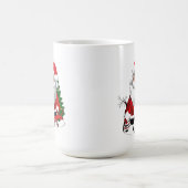 Mug Papa Noël avec un Renne (Centre)