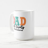 Mug Papa of Girls : #Surnuméroté (Devant gauche)