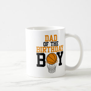 Mug Papa Of The Birthday Boy Sketll Famille Anniversai