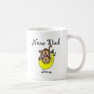 Mug Papa of Twins Boy and Girl Tshirts and Gifts