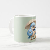 Mug Papa Oiseau Mignon Pour Papa (Devant gauche)