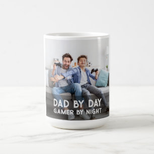 Mug Papa Par Jeu De Jour Par Fils De Nuit Et Papa Fête