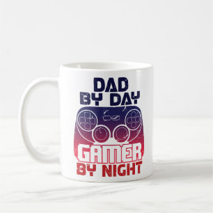 Mug Papa Par Jeu De Jour Par Nuit Amusant Vidéo Jeu De