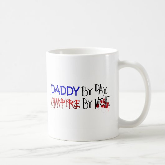Mug Papa par jour, vampire par nuit (Droite)