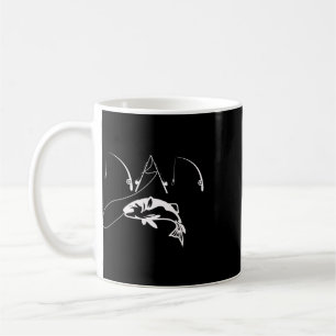 Mug Papa Pêcheur Poisson Papa Cadeau Fête Des Pères Ch