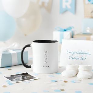 Mug PAPA personnalisé - Édition 2026 Futur papa