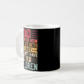 Mug Papa, peu importe la difficulté de la vie, n'aie p (Devant gauche)