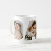 Mug Papa Photo Collage Fête des pères (Devant gauche)