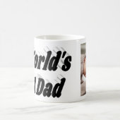 Mug Papa Photo texte noir (Centre)
