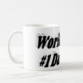 Mug Papa Photo texte noir (Gauche)