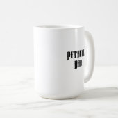 Mug Papa Pitbull personnalisé (Devant droit)