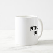 Mug Papa Pitbull personnalisé (Devant droit)