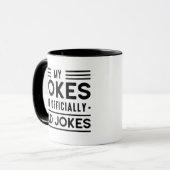 Mug Papa plaisante (Devant gauche)