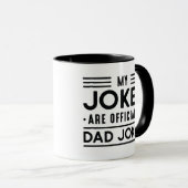 Mug Papa plaisante (Devant droit)