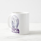 Mug Papa Polar Bear (Devant gauche)
