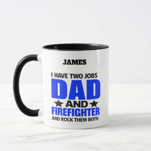 Mug Papa pompier fier
