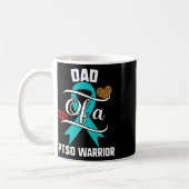 Mug Papa Ptsd Sensibilisation Leopard Stress post-trau (Gauche)