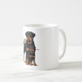 Mug Papa Rottweiler (Devant droit)