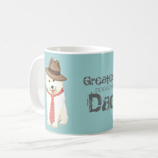 Mug Papa Samoyé (Devant gauche)