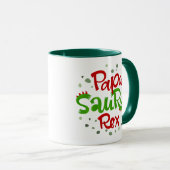Mug Papa Saurus Rex Graphic (Devant droit)